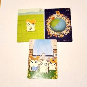 *3 for $30* Vintage RARE Hamtaro Series 2 Trading Cards and Sticker